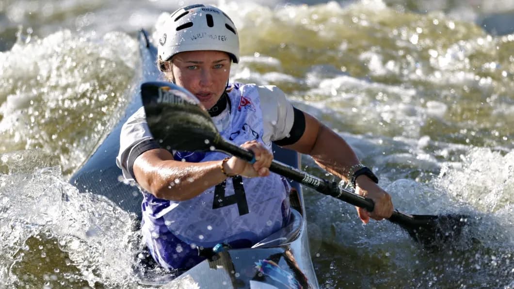 Ana Steblaj Slovenia wildwater canoeing Ceske Budejovice 2025