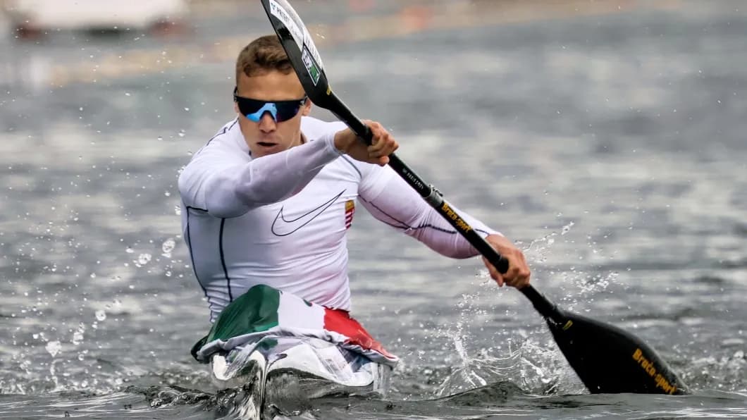 Balint Kopasz Hungary kayak sprint Poznan 2025